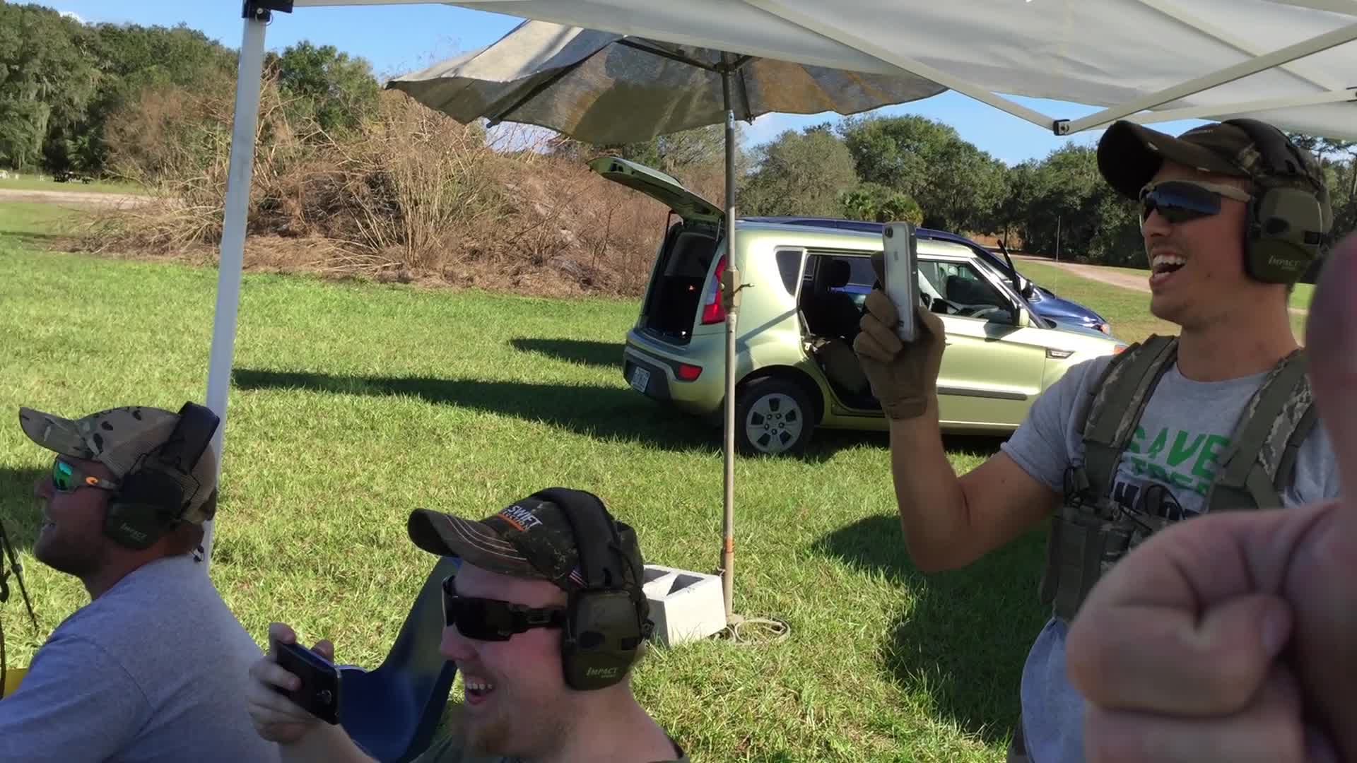 5lbs of Tannerite vs Log